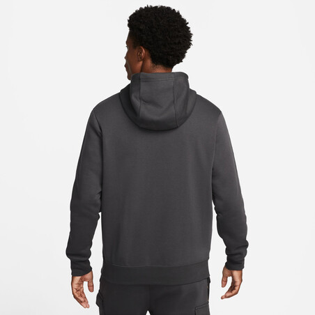 Sweat à capuche Nike Sportswear gris or