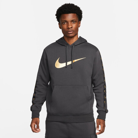 Sweat à capuche Nike Sportswear gris or