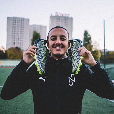 Puma Ultra Ultimate Dazzle FG noir vert