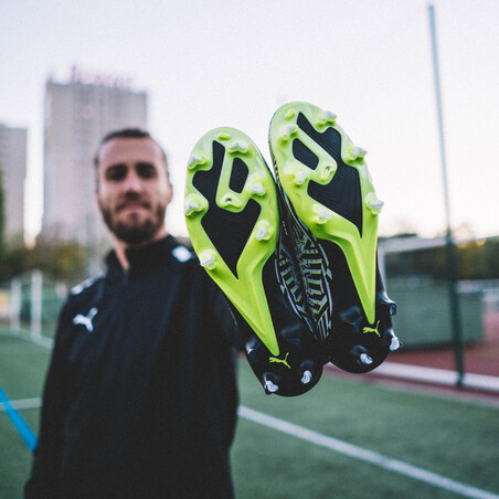 Puma Ultra Ultimate Dazzle FG noir vert
