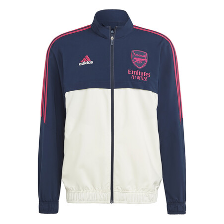 Veste survêtement Arsenal woven bleu rose 2022/23