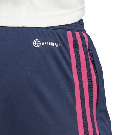 Short entraînement Arsenal bleu rose 2022/23
