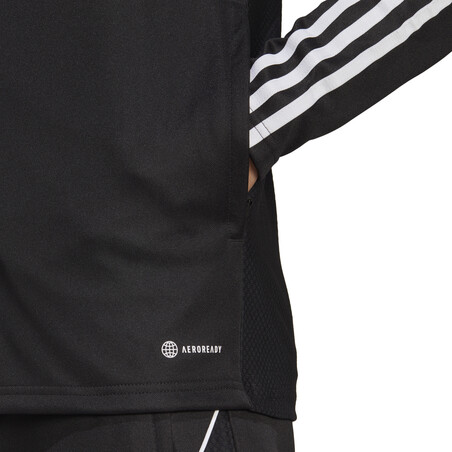 Veste survêtement adidas Tiro23 League noir blanc