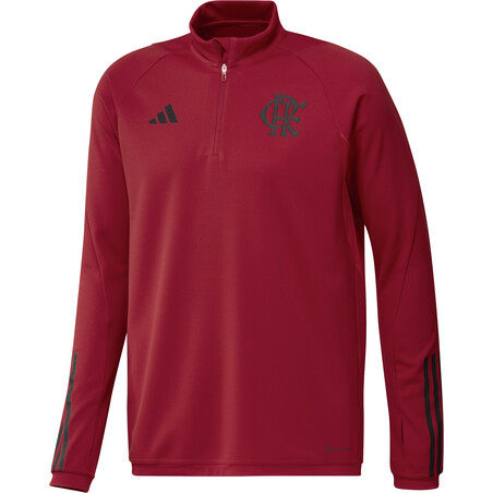 Sweat zippé Flamengo rouge 2023