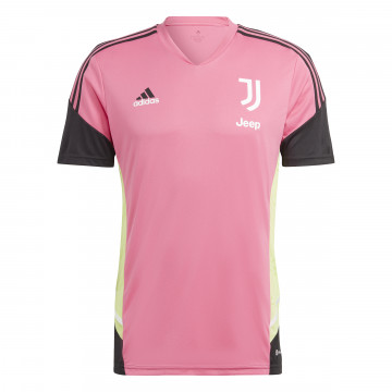 Maillot entraînement Juventus rose noir 2022/23