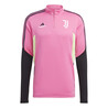 Sweat zippé Juventus rose noir 2022/23
