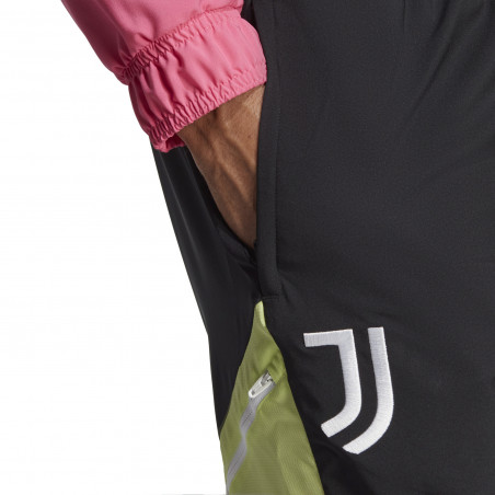 Pantalon survêtement Juventus Woven noir rose 2022/23