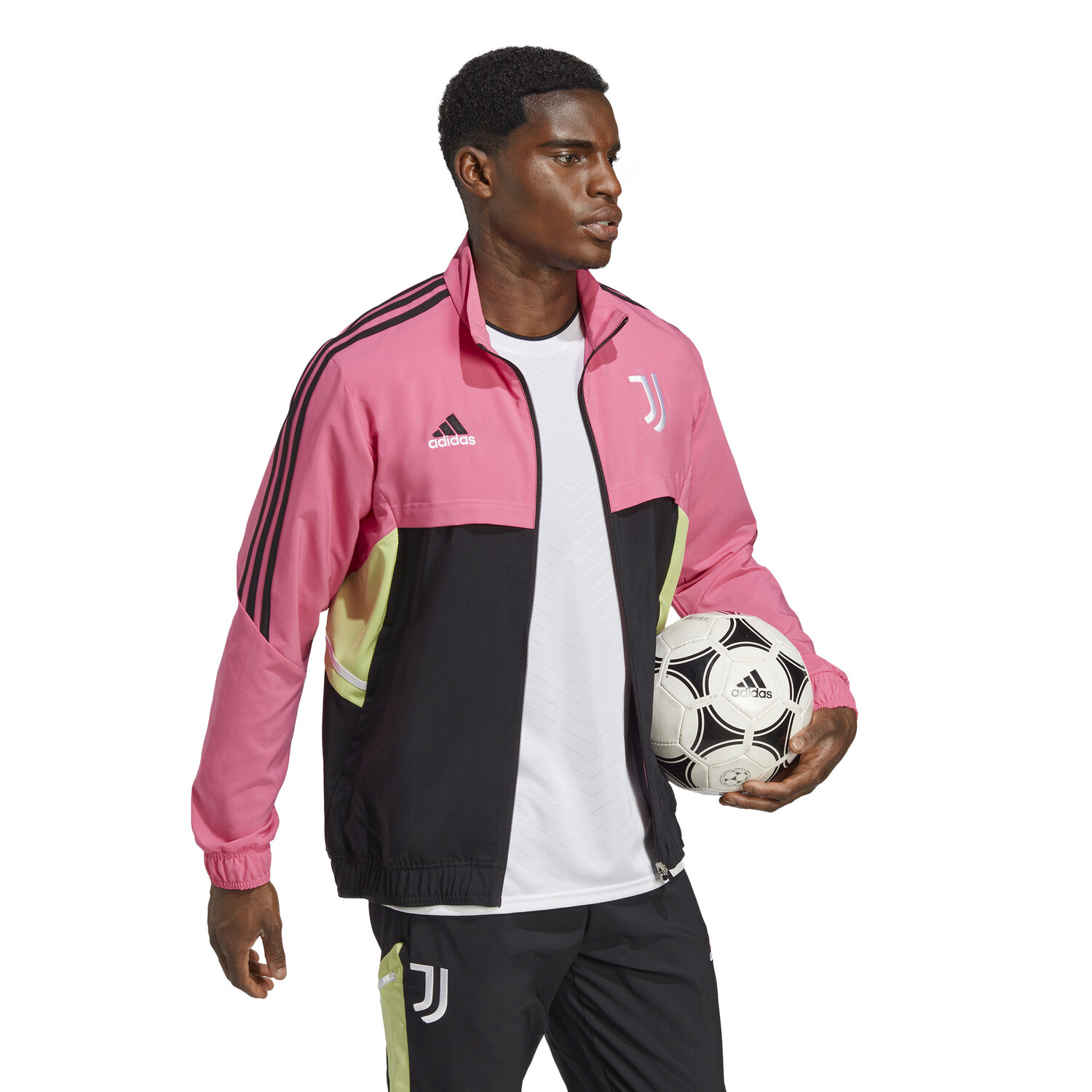 Veste juventus on sale noir et rose