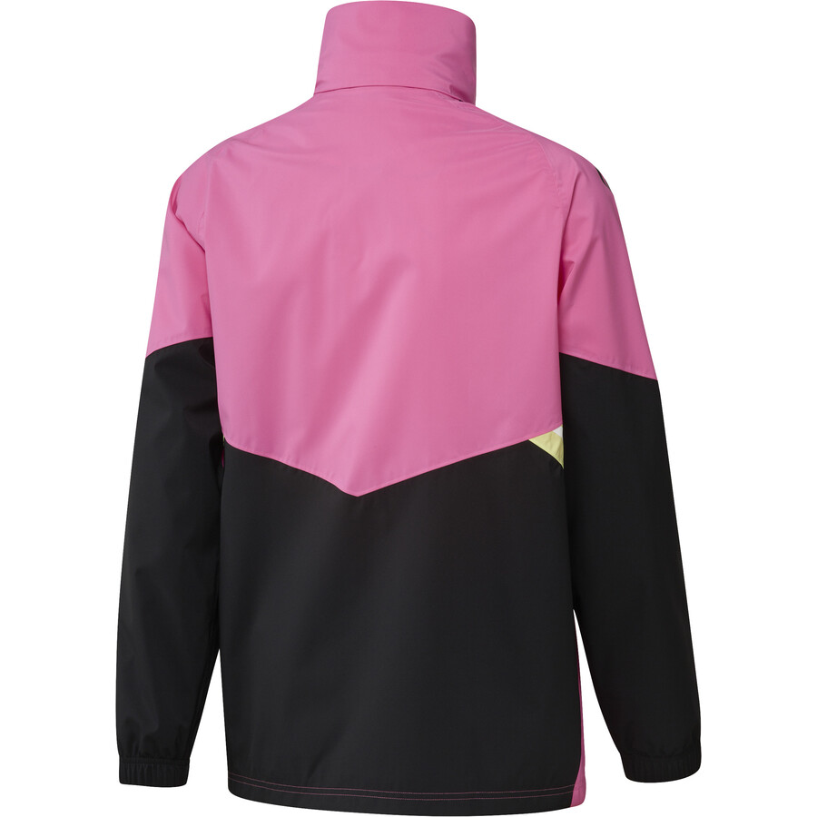 Veste imperméable Juventus rose jaune 2022/23
