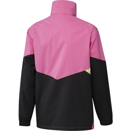 Veste imperméable Juventus rose jaune 2022/23