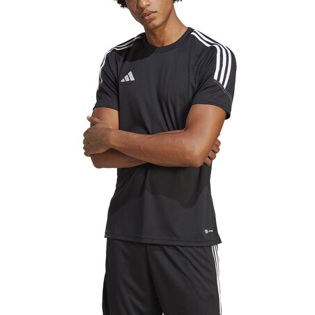 Maillot entraînement adidas Tiro23 noir blanc