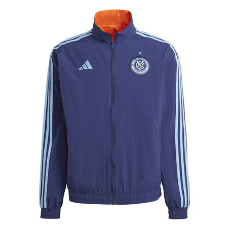 Veste survêtement New York City FC bleu orange 2023