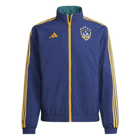 Veste survêtement Los Angeles Galaxy Anthem bleu jaune 2023