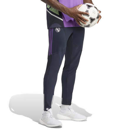 Pantalon entraînement Real Madrid Pro noir violet 2022/23