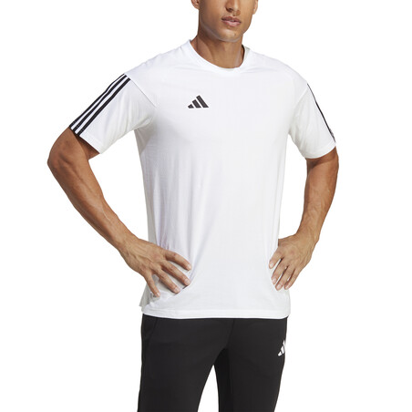 T-shirt adidas Tiro23 blanc noir