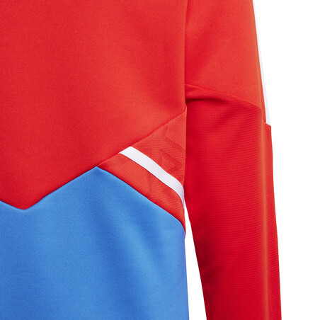 Sweat zippé junior Bayern Munich rouge bleu 2022/23