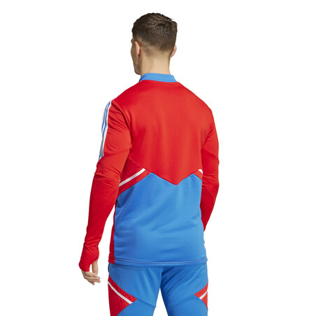 Sweat zippé Bayern Munich rouge bleu 2022/23