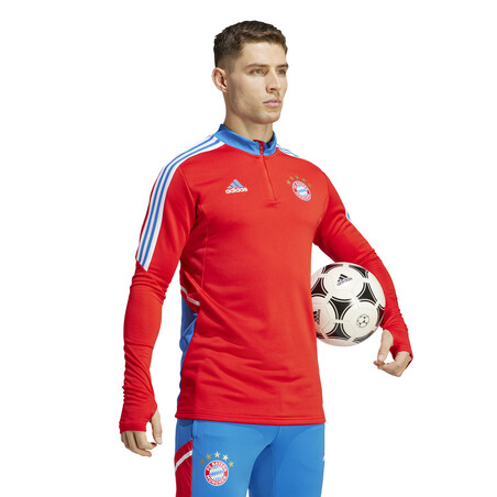 Sweat zippé Bayern Munich rouge bleu 2022/23