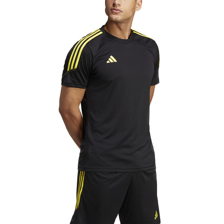 Maillot entraînement adidas Tiro23 noir jaune