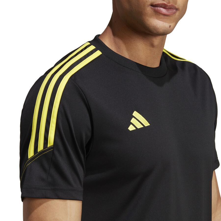 Maillot entraînement adidas Tiro23 noir jaune