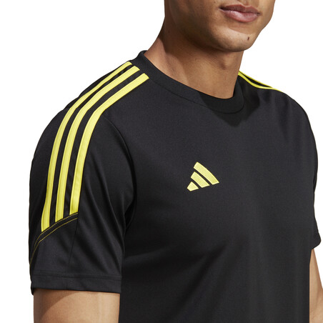 Maillot entraînement adidas Tiro23 noir jaune