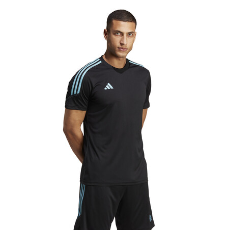 Maillot entraînement adidas Tiro23 noir bleu