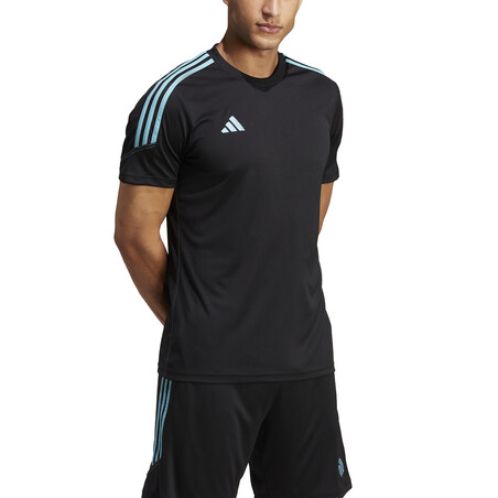 Maillot entraînement adidas Tiro23 noir bleu