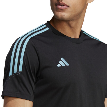 Maillot entraînement adidas Tiro23 noir bleu