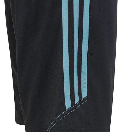 Short entraînement junior adidas Tiro23 noir bleu