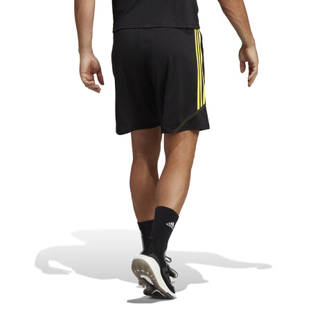 Short entraînement adidas Tiro23 noir jaune