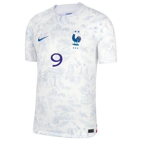 Maillot Giroud Equipe de France extérieur 2022