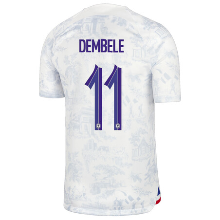 Maillot Dembele Equipe de France extérieur 2022