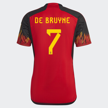 Maillot De Bruyne Belgique domicile 2022