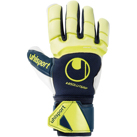 Gants gardien junior Uhlsport AbsolutGrip noir jaune 