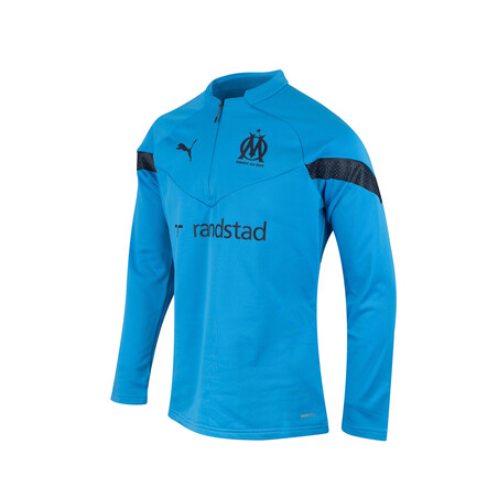 Sweat zippé OM Fleece bleu azur 2022/23