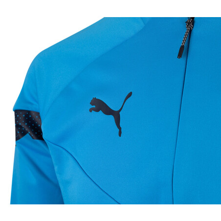 Sweat zippé OM Fleece bleu azur 2022/23