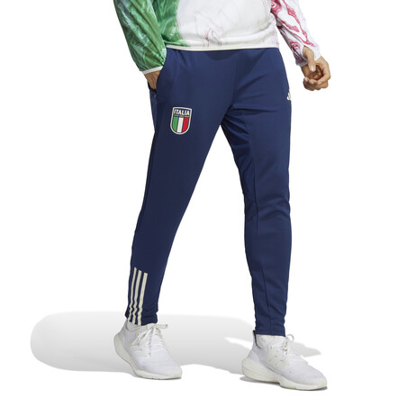 Pantalon survêtement Italie bleu blanc 2023