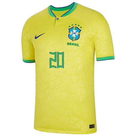 Maillot Vinicius Brésil domicile 2022