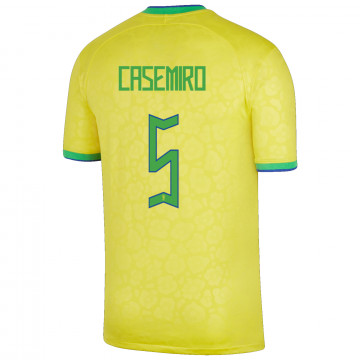 Maillot Casemiro Brésil domicile 2022