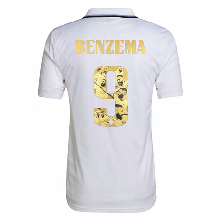 Maillot Benzema Ballon d'Or Real Madrid domicile 2022/23 EDITION LIMITEE
