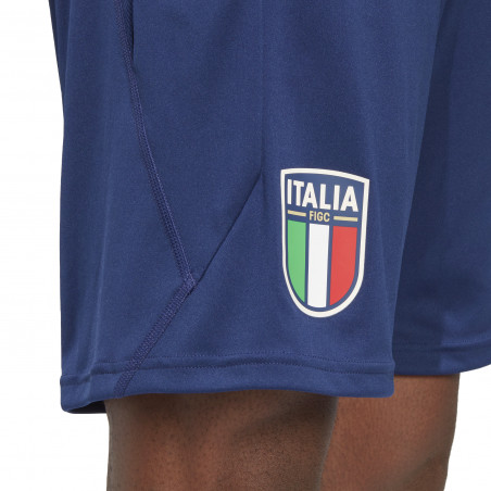 Short entraînement Italie bleu blanc 2023