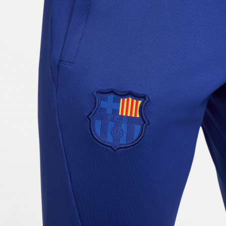 Pantalon survêtement FC Barcelone Strike bleu 2022/23