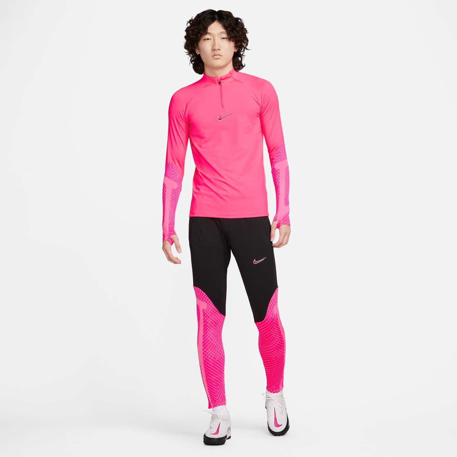 Sweat Zippé Pull Nike Rose Pale Sweat Zippé Nike Strike Rose