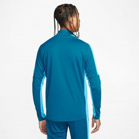 Sweat zippé Nike Academy bleu turquoise