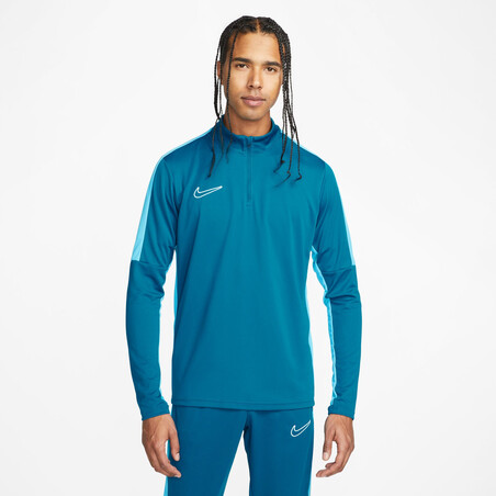 Sweat zippé Nike Academy bleu turquoise