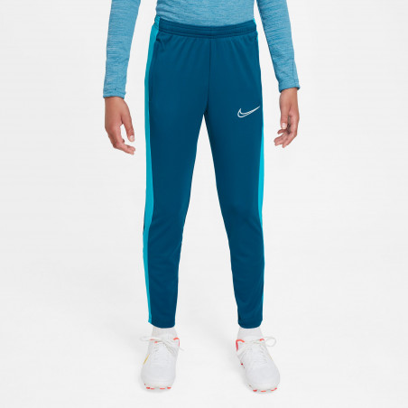 Pantalon survêtement junior Nike Academy bleu turquoise