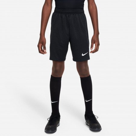Short entraînement junior Nike Strike noir blanc