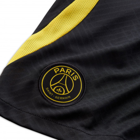 Short entraînement PSG Strike noir jaune 2022/23