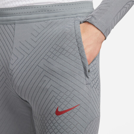 Pantalon survêtement Liverpool Strike Elite gris rouge 2022/23