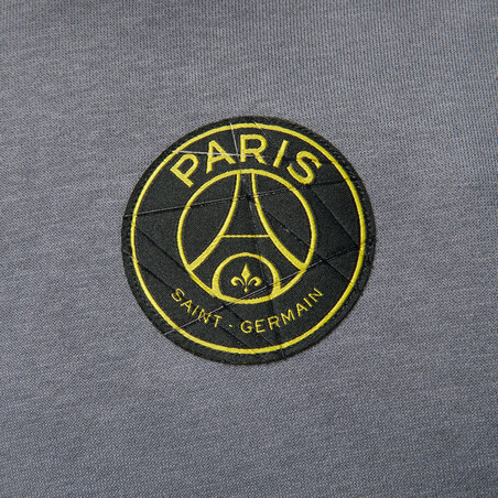 Sweat à capuche PSG x Jordan gris jaune 2022/23